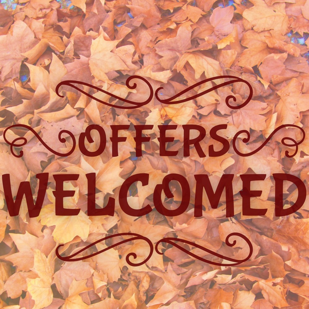 All offers considered!